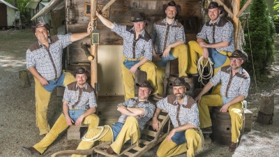 Die Cowboygruppe der Wild-West Girls and Boys. (Foto: Michael Schwerberger [SfvK])