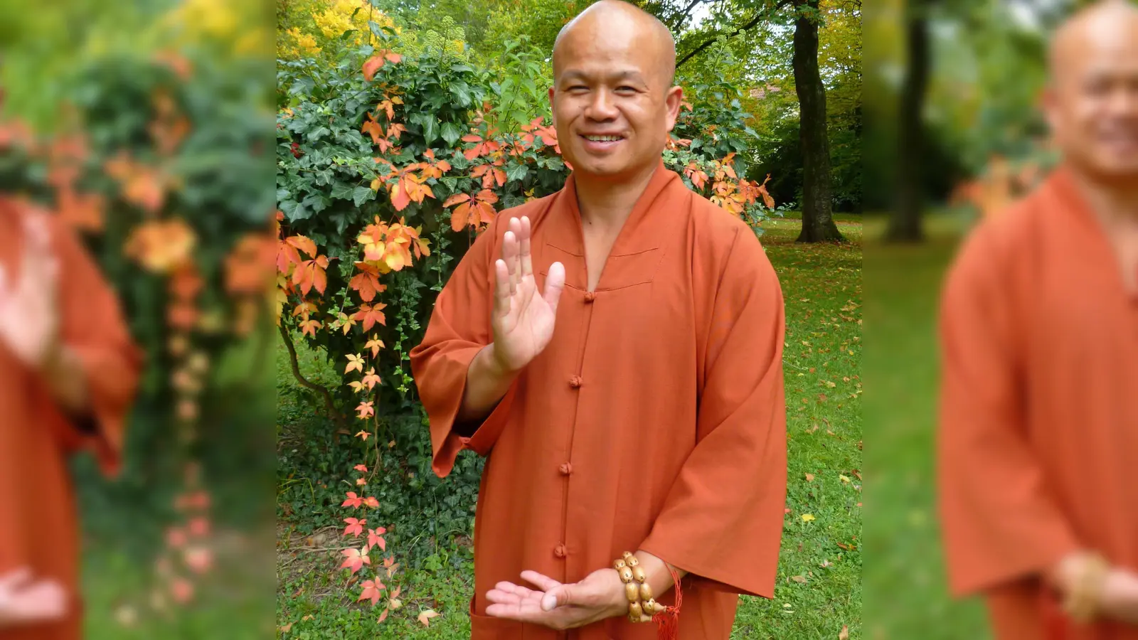 Shaolinmeister Shi Xinggui lädt zum Seminar. (Foto: XG Photo )