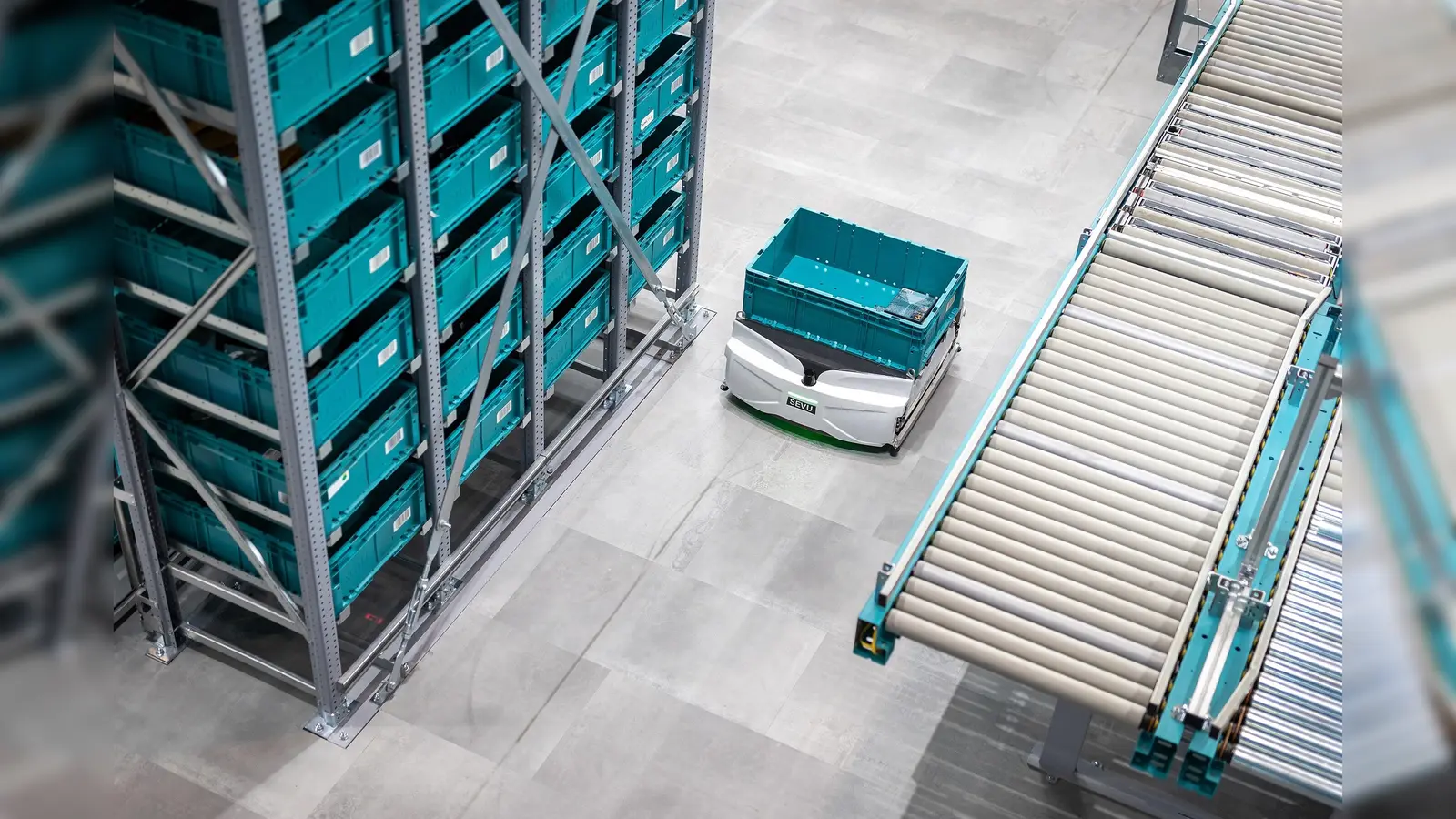 Exotec entwickelt skalierbare Robotersysteme für den Logistiksektor. (Foto: FMG/Exotec)