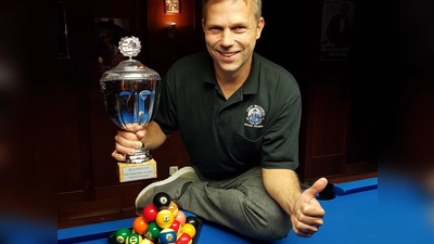 Oftmaliger Vereinsmeister und Billard-Fan Thomas Deuter. (F: PBC Markt Schwaben)