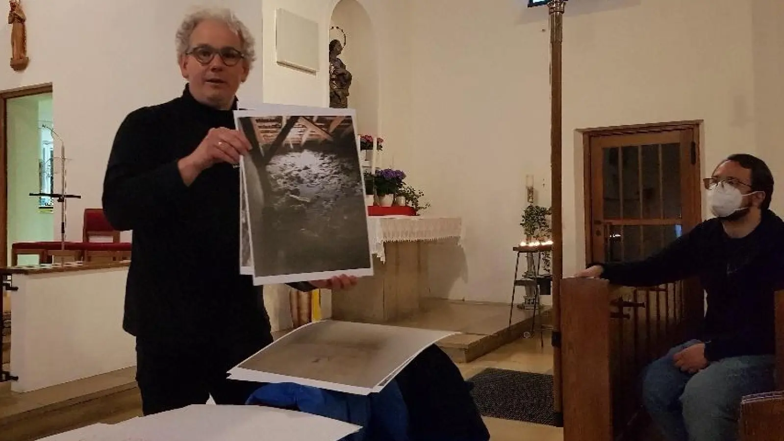 Die umfangreichen Renovierungsmaßnahmen wurden umfassend dokumentiert. (Foto: M. John)