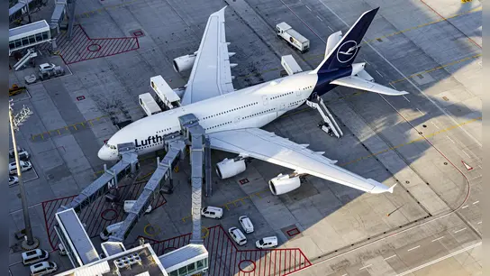Comeback: Die Lufthansa reaktiviert zum Sommerflugplan vier ihrer stillgelegten Airbus A380. (Foto: FMG/Michael Fritz)