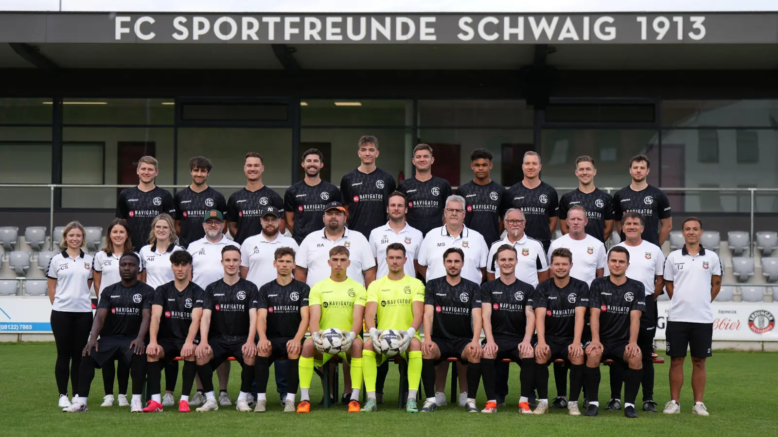 Die Sportfreunde können trotz Niederlage stolz auf ihre Leistung sein. (Foto: Hellinger)