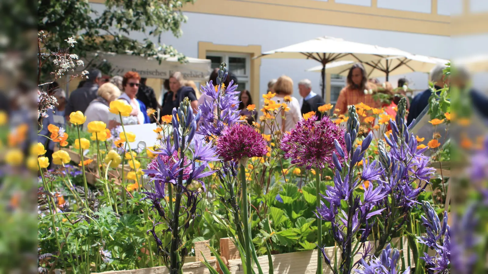 Inspirierend: die wunderbare Atmosphäre auf den Freisinger Gartentagen (Foto: Freisinger Gartentage)