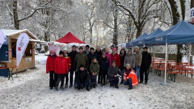 Die fleißigen Helfer des letzten Aktionstages. (Foto: BRK)