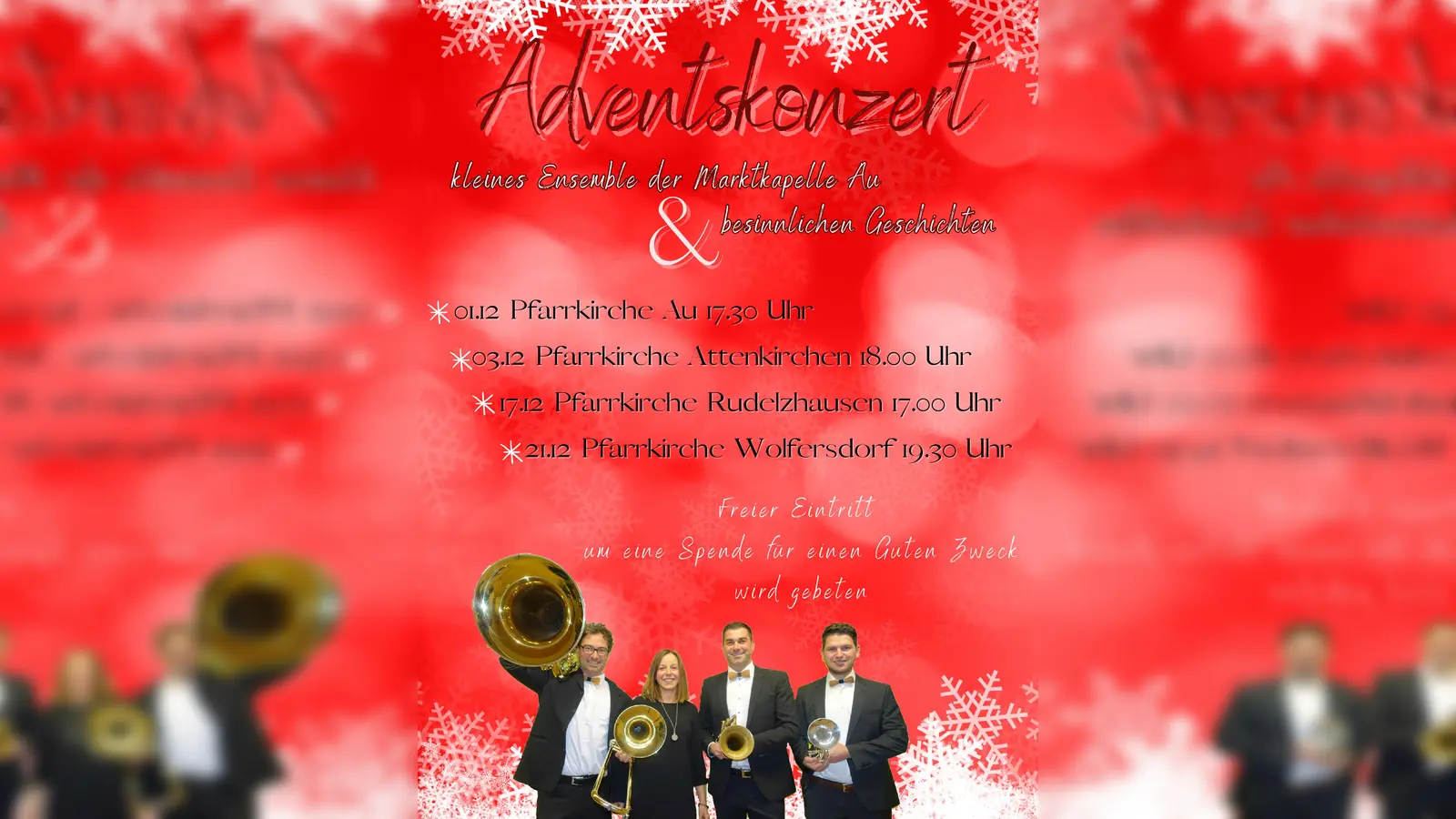 Das Konzert wird für wohltätige Zwecke veranstaltet. (Foto: Stefanie Dreier)