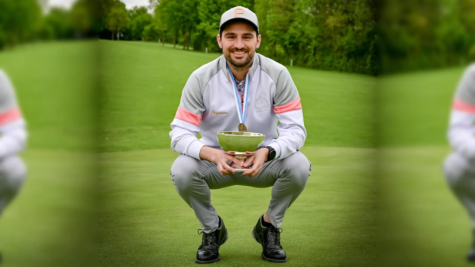 Strahlender Sieger "dahoam": Severin Kolmeder vom GLC Holledau e.V. (Foto: Hennecke)