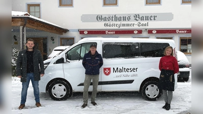 Ein ganz besonderes Essen auf Rädern gab es am Dreikönigstag von den Malteser in Zusammenarbeit mit dem Landgasthof Bauer. (Foto: Malteser Erding)