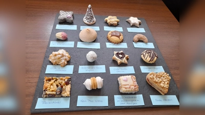 Wahre Plätzchen-Kunstwerke wurden der Jury zur Beurteilung eingereicht. (Foto: Café am Münster)