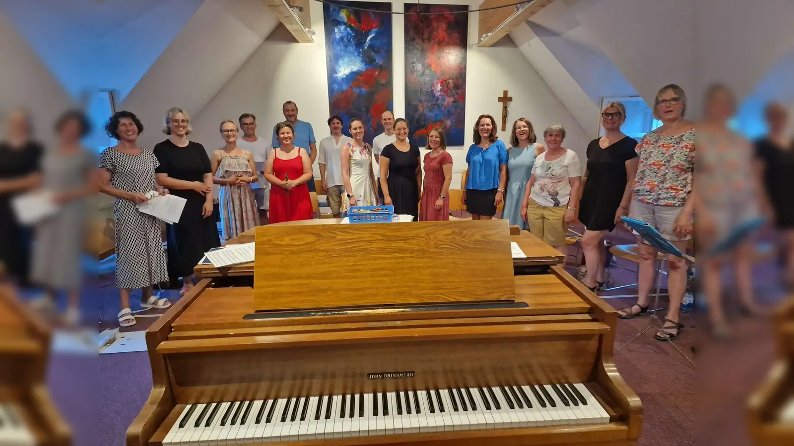 Der Chor Soli Deo Gloria. (Foto: Stadt)