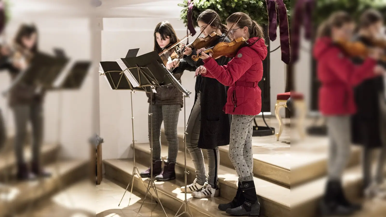 Die Schülerinnen und Schüler der Musikschule Freising haben sich bereits intensiv auf das Konzert vorbereitet. (Foto: Markus Lange)