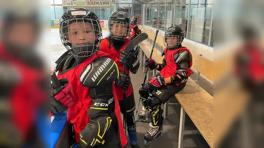 Längst auch ohne Eis wieder aktiv - die Eishockey-Kids der Blackbears wollen zum Saisonstart im September schließlich sofort topfit sein. (Foto: Blackbears Freising)