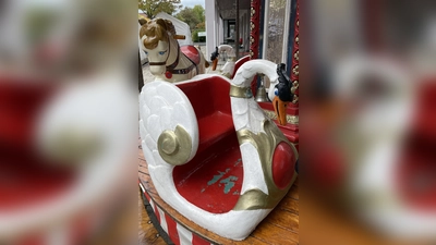 Auch für Kinder gibt es jede Menge Vergnügungen auf dem Volksfest. (Foto: hw)
