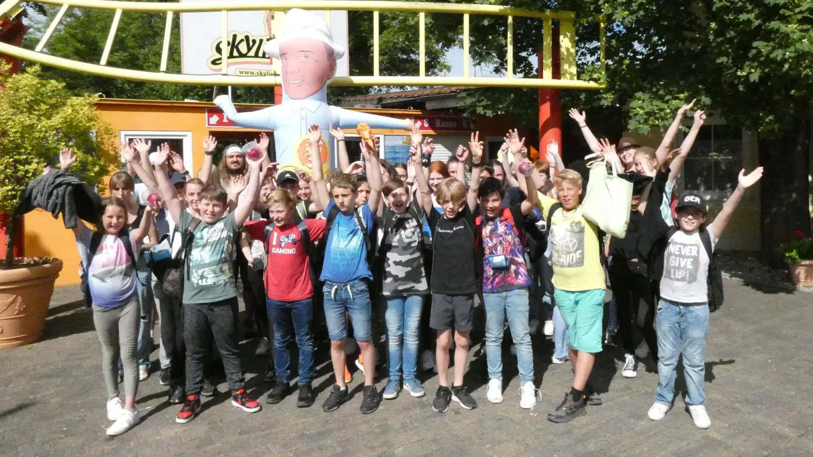 Die Jugendlichen hatten viel Spaß beim gemeinsamen Ausflug. (Foto: KJR)