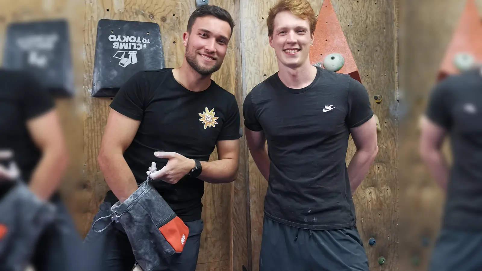 Die Leitung der Bouldergruppe übernehmen Moritz Benkert und Dominik Strunz. (Foto: DAV Zorneding)