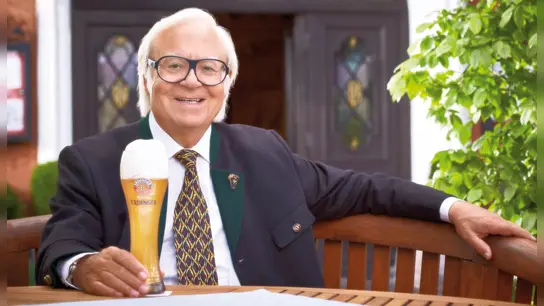 Führte ein halbes Jahrhundert die Geschicke des ERDINGER Weißbräu: Werner Brombach. Nun tritt er kürzer. (Foto: ERDINGER Weißbräu)