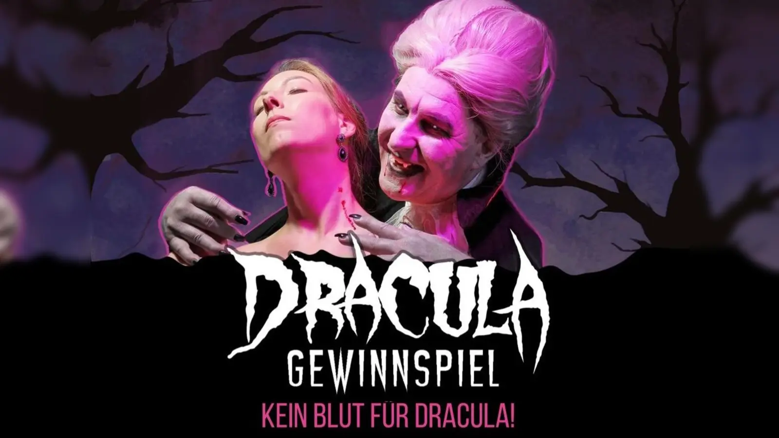 Kein Blut für Dracula - lautet die Devise beim Blutspendetermin. (Foto: G. König, J. Bach )