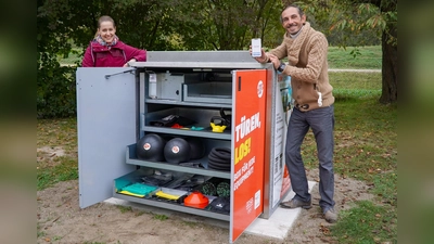 Die SportBox stellt diverses Sport-Equipment für die Allgemeinheit bereit. (Foto: Stadt Freising)