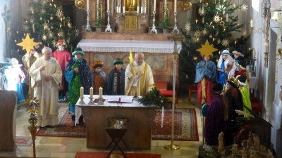 Die Heiligen Drei Könige werden wieder in den Gemeinden Pliening und Finsing ausgesandt. (Foto: Rittler)