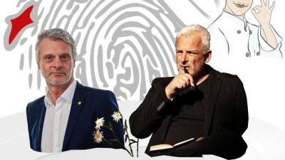 Ludwig Waldinger und Martin Arz geben Einblick in kriminelle Abgründe. (Foto: Kulturmarkt Wartenberg)