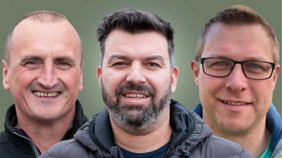 Das neue Triumvirat bei den Gladiators: Stefan Teufel, Thomas Vogl, Robert Steinmann (v. li.) (Foto: Gladiators)