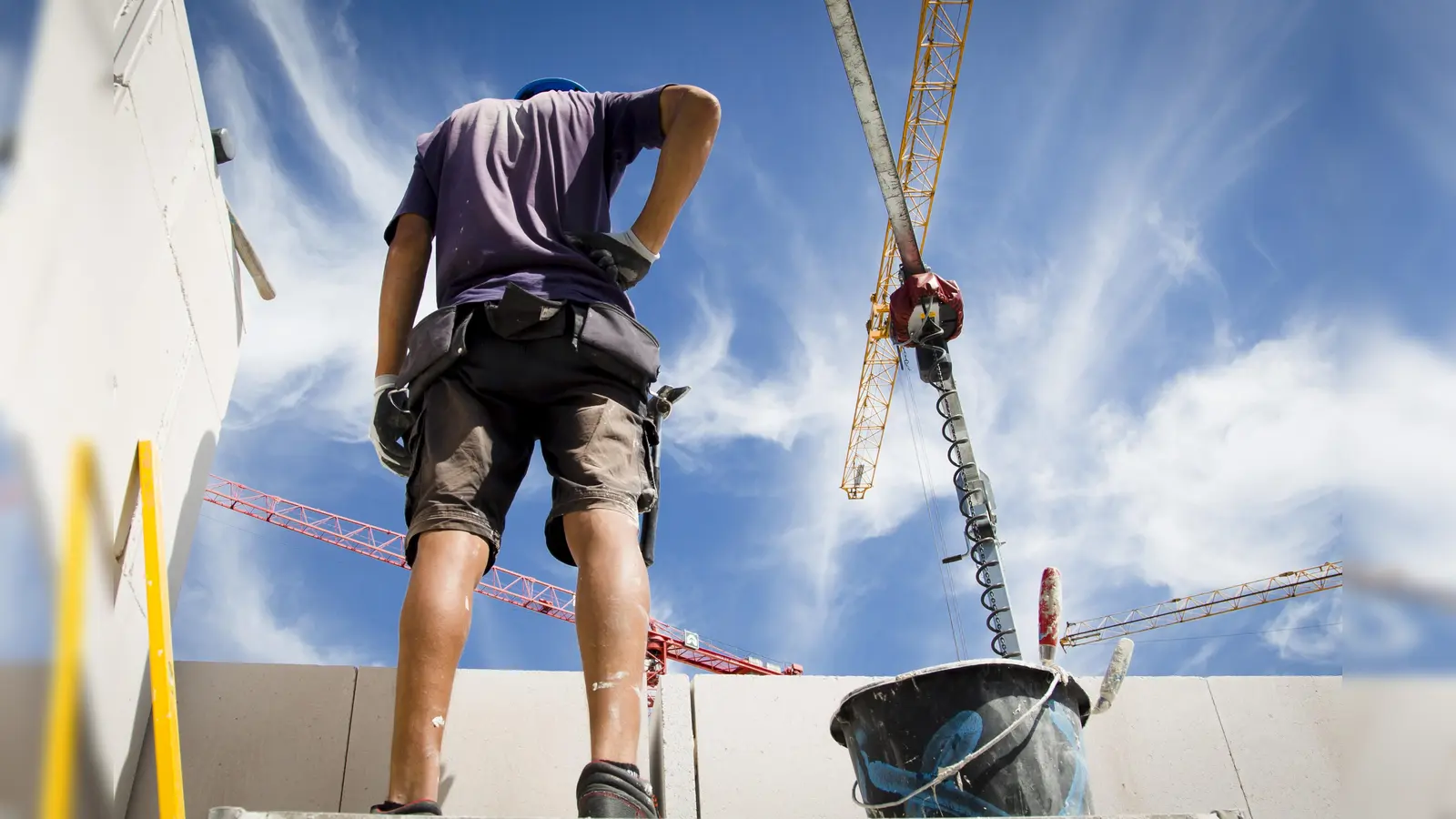 Bauarbeiter haben auch in Krisenzeiten viel zu tun. Sie sollen jetzt an den steigenden Umsätzen der Branche beteiligt werden, fordert die IG BAU.  (Foto: IG Bau)