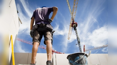 Bauarbeiter haben auch in Krisenzeiten viel zu tun. Sie sollen jetzt an den steigenden Umsätzen der Branche beteiligt werden, fordert die IG BAU.  (Foto: IG Bau)