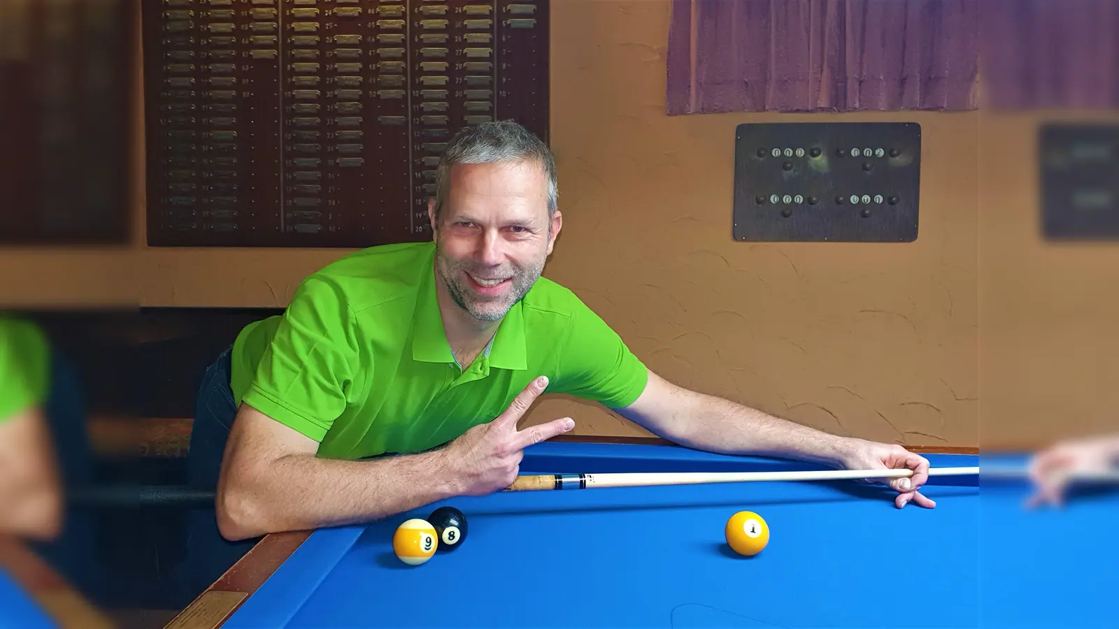 Deuter Thomas lies beim Duell gegen Florian Wahl nichts anbrennen.  (Foto: PBC College)