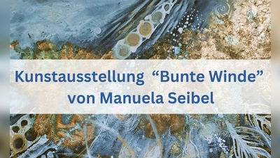 Die Winde verwehen ... Manuela Seibel verabschiedet sich in einer Finissage. (Foto: Stadt Freising)