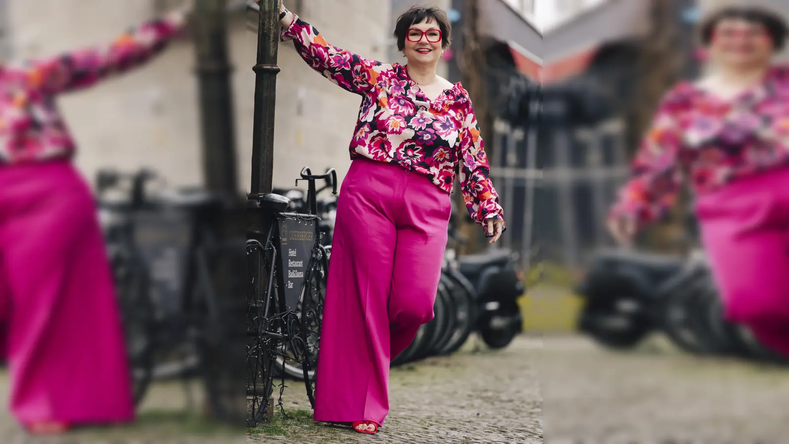 Susanne Ackstaller liest in Moosburg. (Foto: M. Klein)