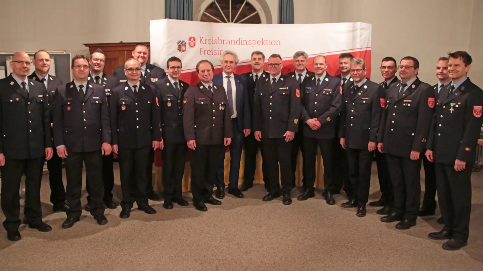 Die Kreisbrandinspektion 2023. (Foto: LRA)