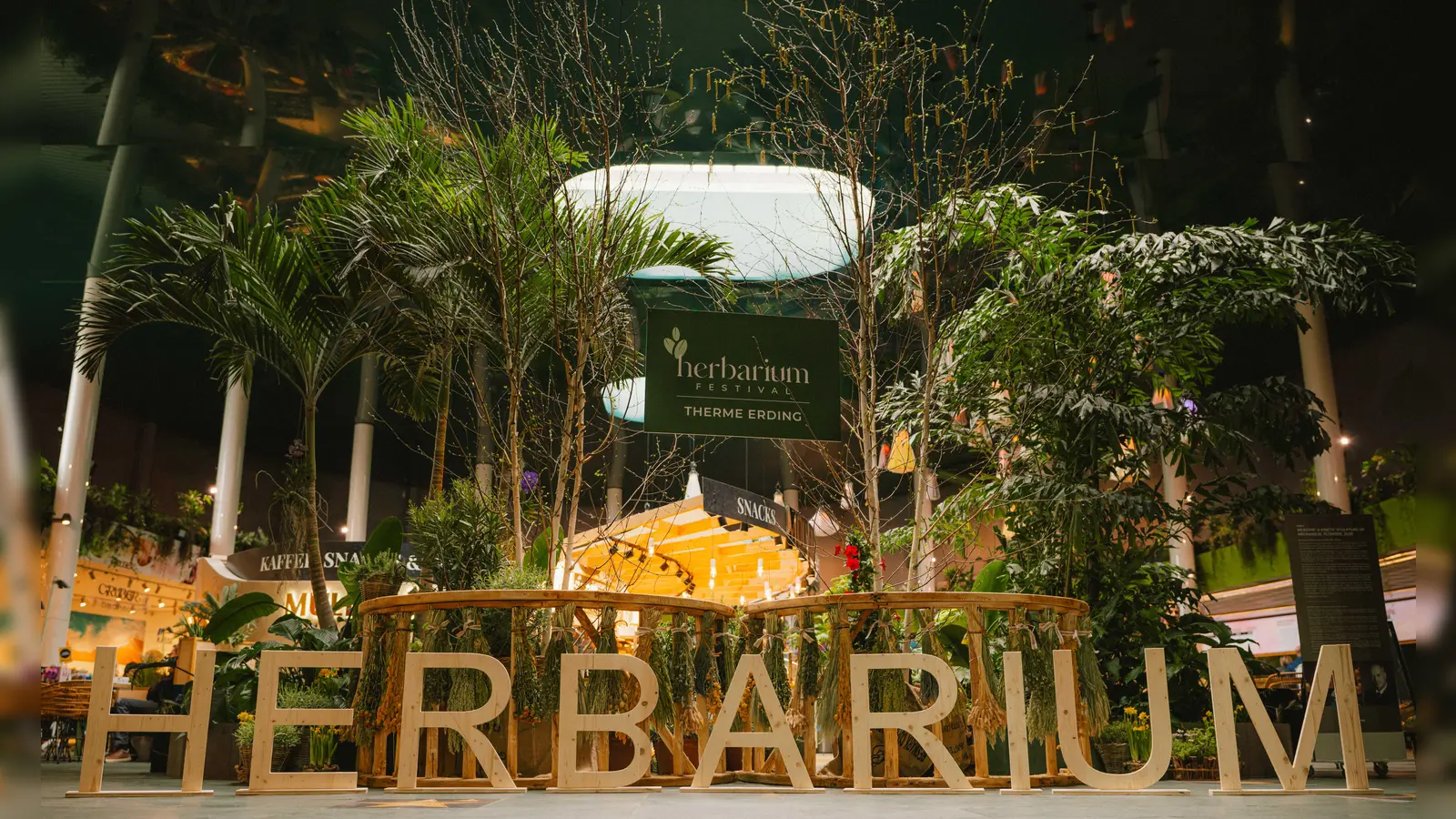 Das Herbarium Festival in der Therme Erding (Foto: Therme Erding)