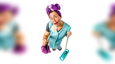 Putzfrau (Foto: Jürgen Müller)