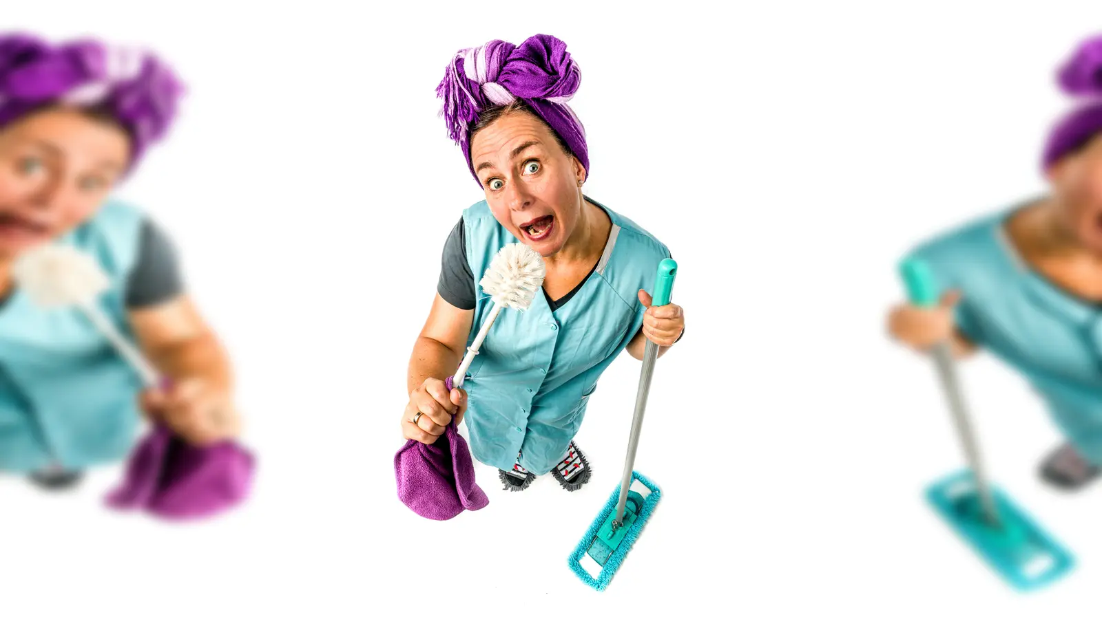 Putzfrau (Foto: Jürgen Müller)