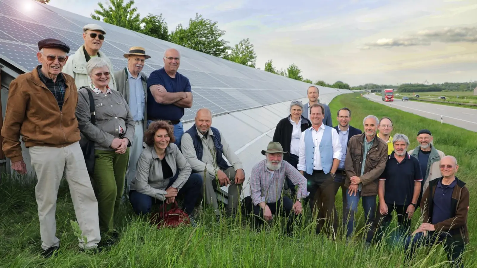 Freisinger Solarfans der frühen Stunde wurden Zeugen einer absoluten Erfolgsgeschichte. (Foto: Lehmann)