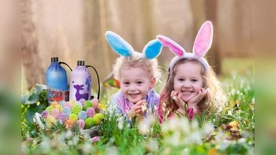 Die wiederbefüllbare Glastrinkflasche ist perfekt für die Osterkörbchen von Schul- und Kindergartenkindern.  (Foto: djd/Emil/famveldman - Fotolia)