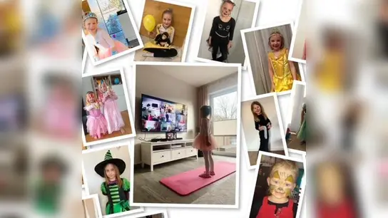 In der Faschingswoche wurde sogar eine Faschingsstunde mit Verkleidung abgehalten. (Foto: Warthmann)
