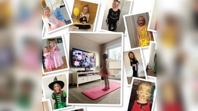 In der Faschingswoche wurde sogar eine Faschingsstunde mit Verkleidung abgehalten. (Foto: Warthmann)