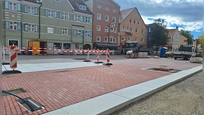 Es geht voran am Friedrich-Fischer-Platz!  (Foto: chö)