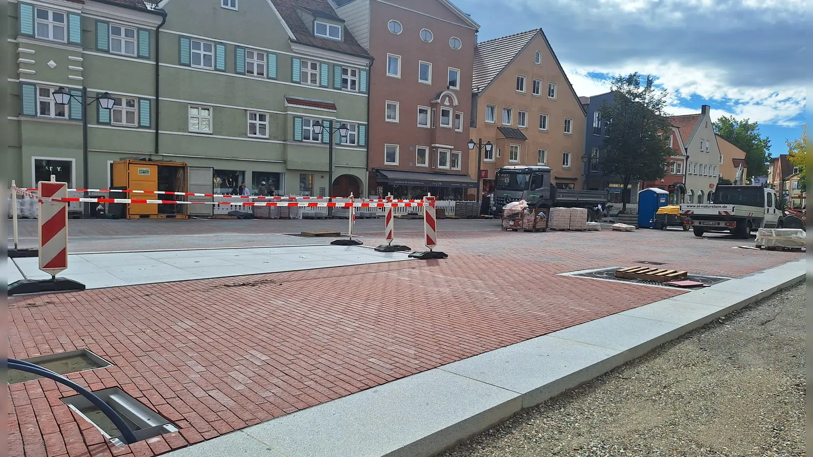 Es geht voran am Friedrich-Fischer-Platz!  (Foto: chö)