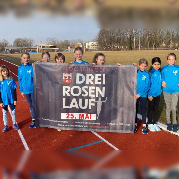 Der Drei-Rosen-Lauf ist ein beliebtes Event für Groß und Klein. (Foto: Sportgemeinschaft Moosburg)