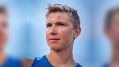 Zeigte eine überragende Leistung in Spanien: Triathlet Niklas Ludwig. (Foto: Ludwig)