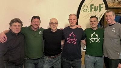 Nach der Wahl: Michael Ragl, Thomas Knausenberger, Lars Lotzenburger, Alexander Weiler, Gabriel Elmer und Tobias Metsch. (v.l.) (Foto: FuF)