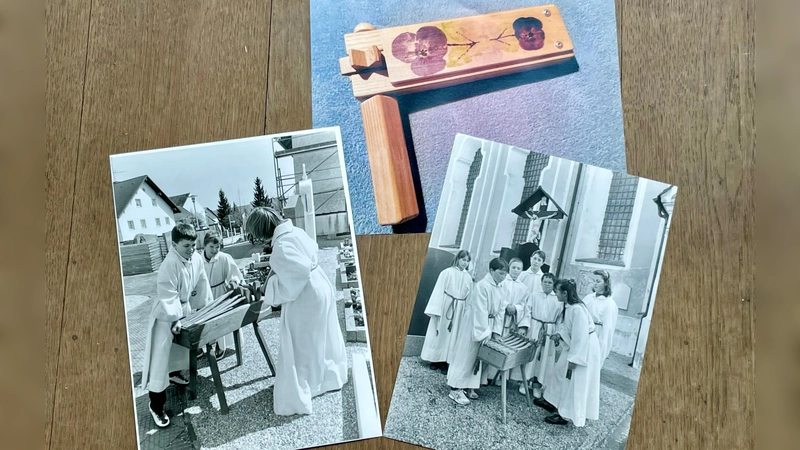 Karfreitagsratschen ersetzen kurz vor Ostern zum Teil die Kirchenglocken. (Foto: Stadt Erding)