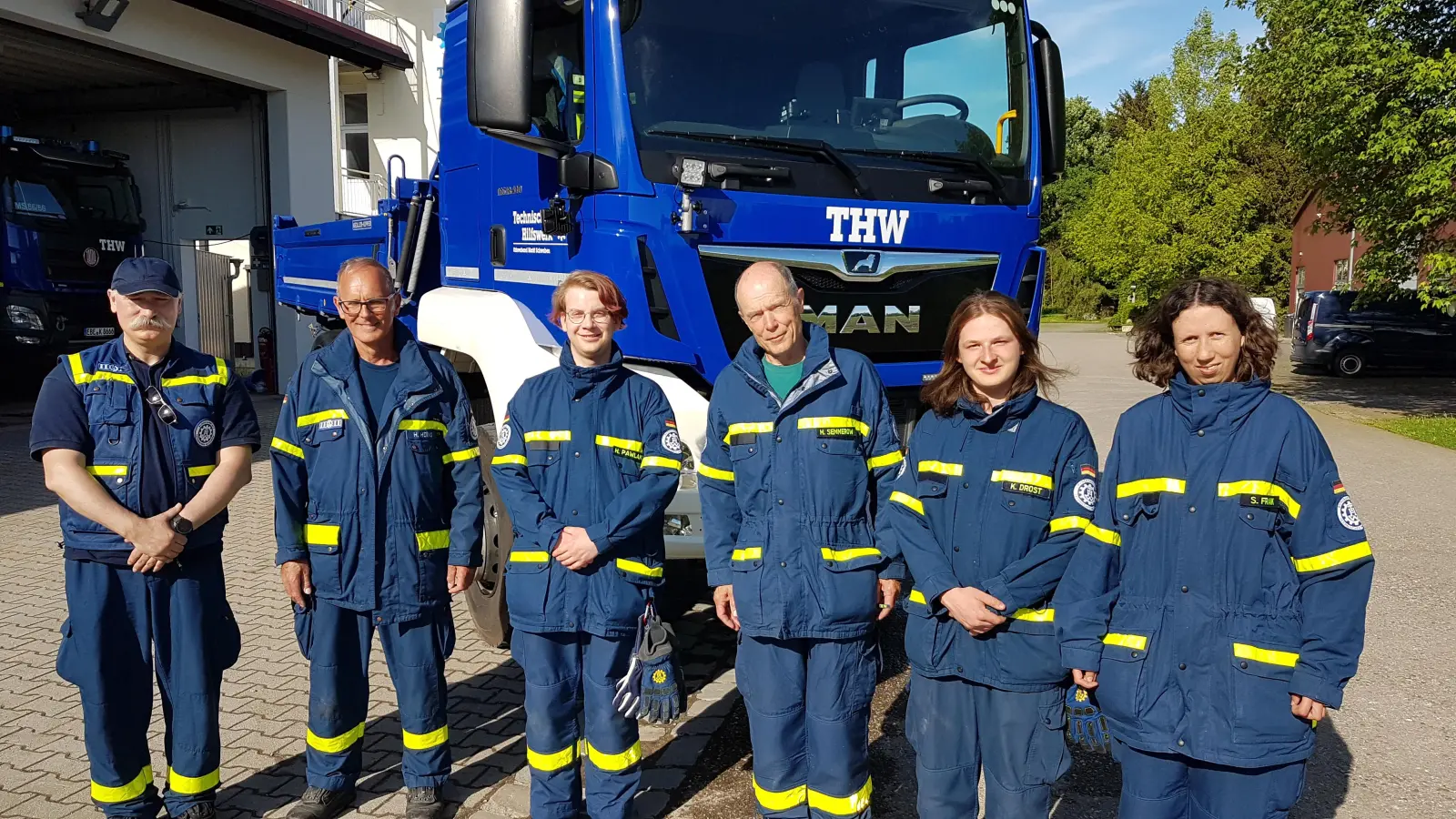 Jedes Jahr bietet das THW Markt Schwaben Plätze in der Grundausbildung und für den Bundesfreiwilligendienst an. (Foto: THW)