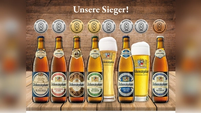 Nicht nur acht Medaillen bekam Weihenstephan, ihnen wurde auch der Titel „Champion Large International Brewery“ verliehen. (Foto: Weihenstephan)