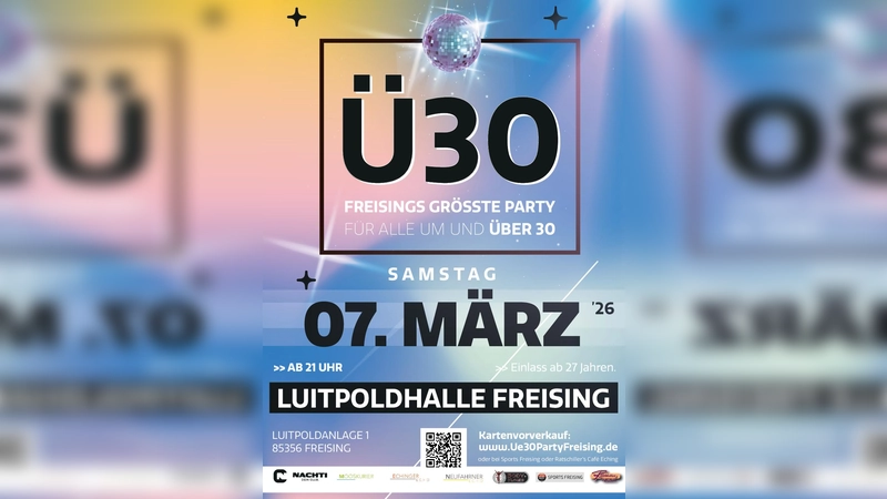 Es ist wieder soweit: die legendäre Ü-30-Party in Freising. (Foto: Nachti)