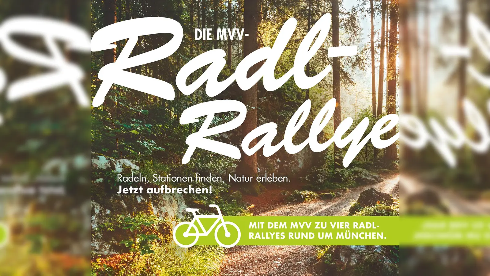 Die Radlrallyes können seit 1. September unter www.mvv-radlrallye.de direkt auf dem Smartphone gelöst werden. (Foto: mvv)