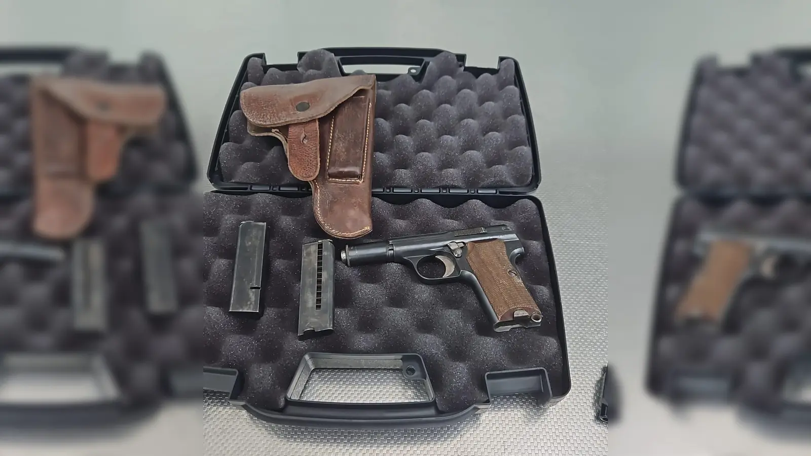 beschlagnahmte Waffe (Foto: Bundespolizei Flughafen München)
