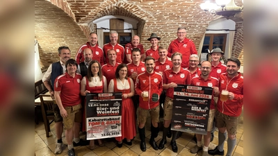 Die Fraunberger bei der gelungenen Bierprobe in Taufkirchen. (Foto: FC Fraunberg)